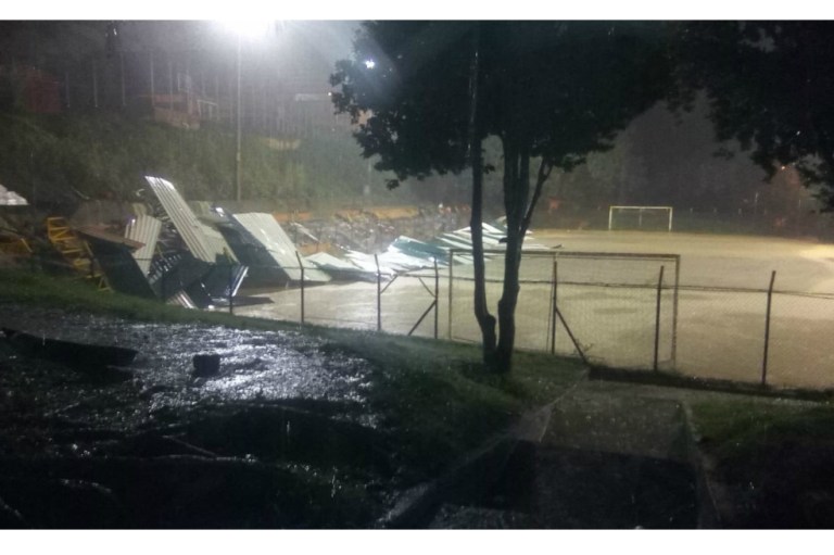 Continúa la alerta por fuertes lluvias en Santander