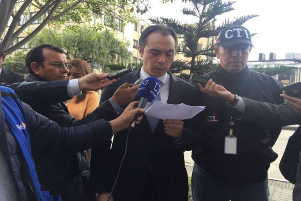 Iván Hernández Daza, exdirector de la Unidad de Mantenimiento Vial, presentó excusas públicas en la sede el extinto DAS. / El Espectador.