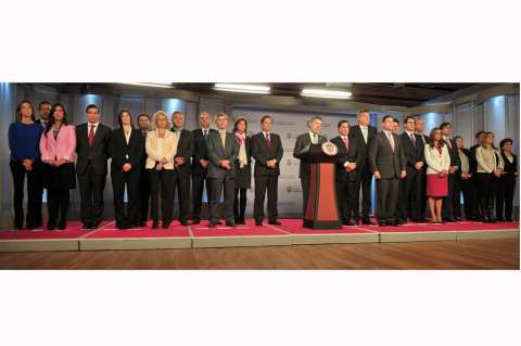 El equipo para el segundo tiempo