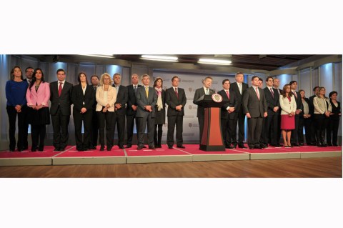 El equipo para el segundo tiempo