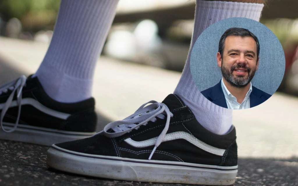 El alcalde de Bogotá, Carlos Fernando Galán, ha sido un embajador de Vans durante su gestión en la capital colombiana.