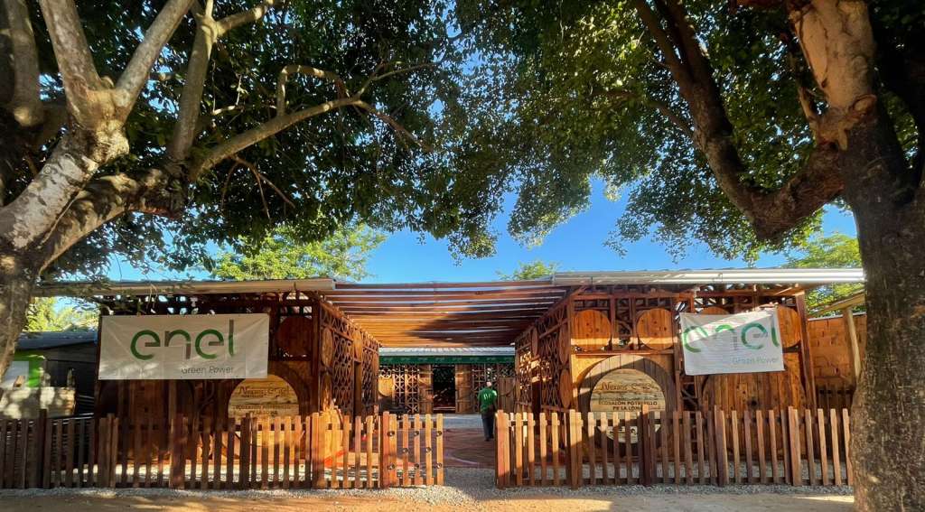 Salón comunal entregado a la comunidad de Potrerillo.