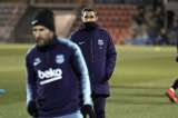 “No sé cuánto tiempo puede estar de baja Messi”, dice Ernesto Valverde