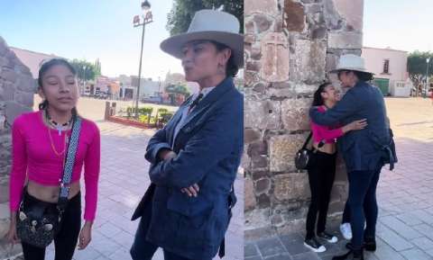 Video: Natalia Jiménez dio sorpresa a fan que canta en las calles de México