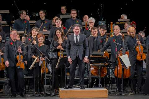 Dudamel convierte su último concierto con la LA Phil en un acto benéfico por Venezuela