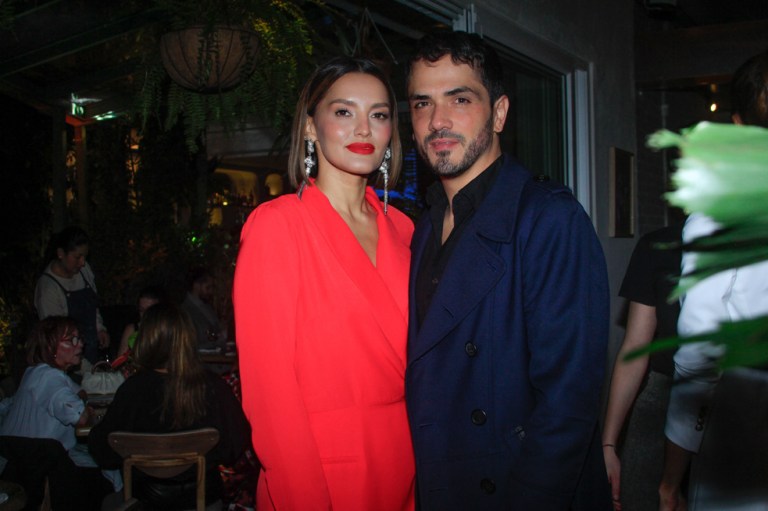 Nina Rodríguez y su esposo, Juan Fernando Sánchez.