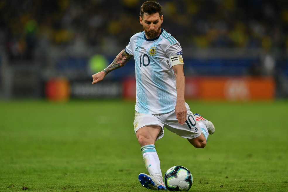 El astro argentino Lionel Messi espera liderar a Argentina en su quinto mundial de mayores.