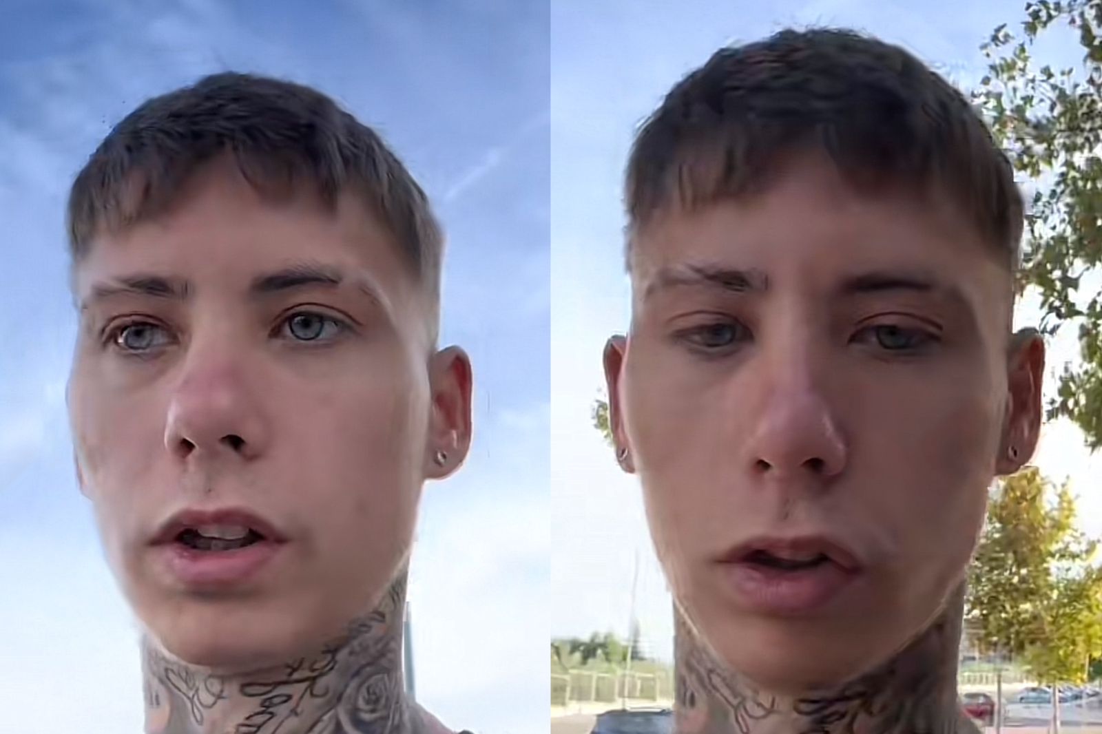 Nano, como es conocido en sus redes sociales, hablando en su cuenta de TikTok.