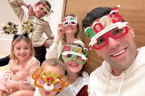 Sofía Vergara, Karol G, Falcao, Feid y otros famosos pasaron así el fin de año