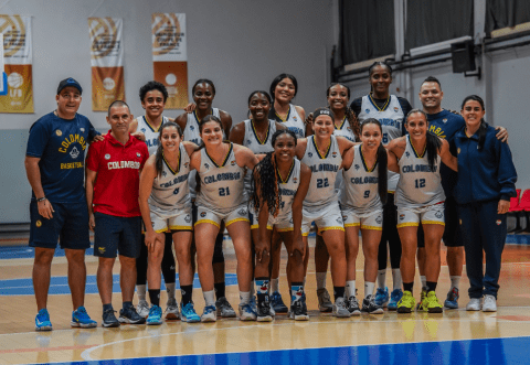 Ellas son las 12 elegidas para representar a Colombia en el clasificatorio de baloncesto