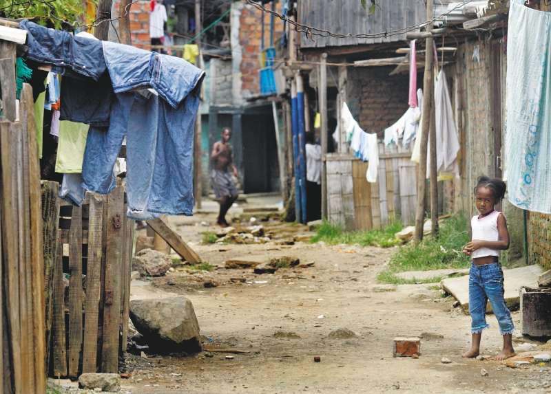 Mojica, uno de los barrios que hacen parte del Distrito Aguablanca en Cali. / Christian Escobar Mora