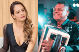 Laura Acuña homenajeó a Omar Geles con una canción y sorprendió con su talento