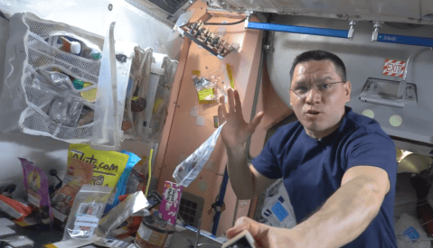 En video: así preparan los alimentos los astronautas que están en el espacio