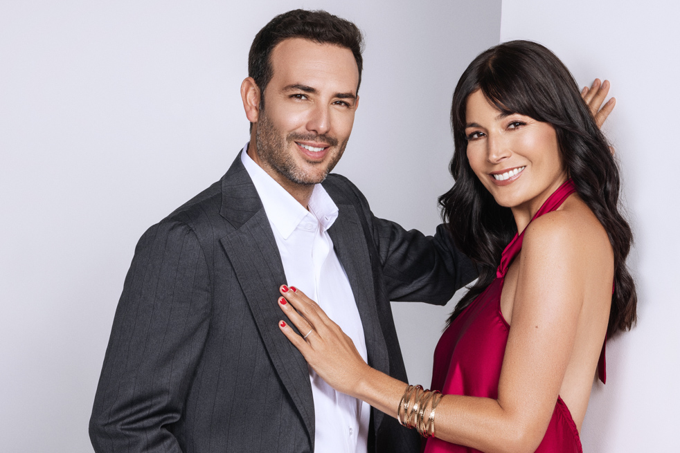 kathy Sáenz y Sebastián Martínez