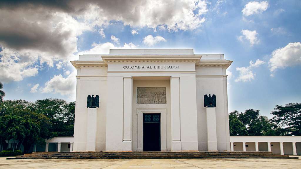 La Quinta de San Pedro Alejandrino, una antigua hacienda donde Simón Bolívar pasó sus últimos días.