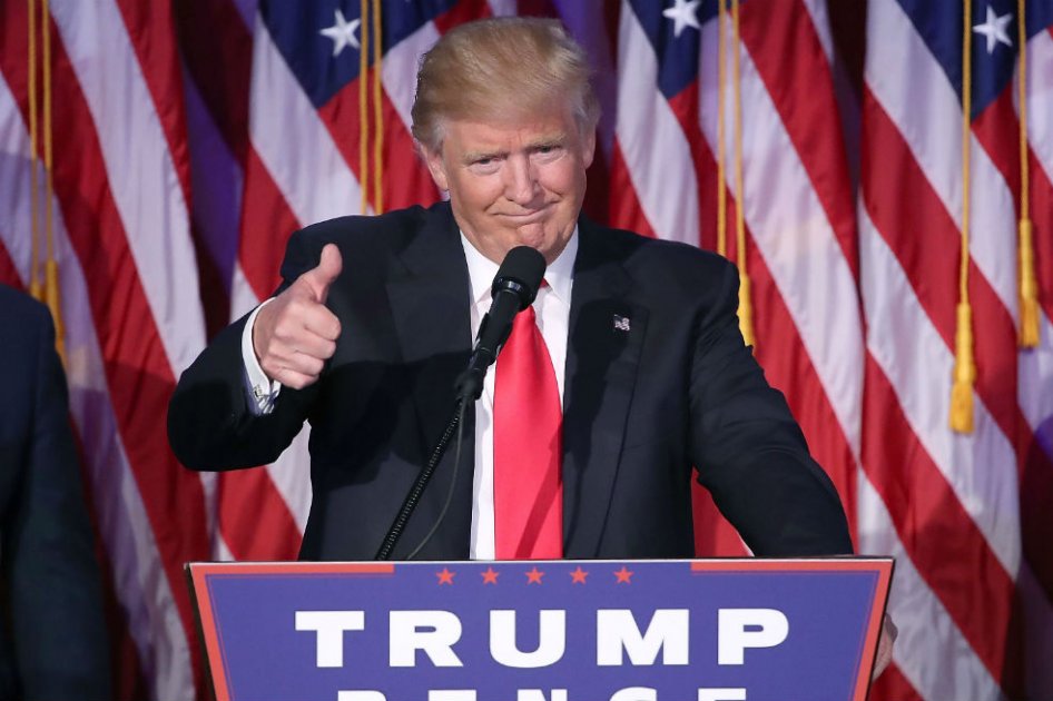 El ganador de las elecciones presidenciales, Donald Trump. / AFP