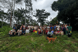 La comunidad del Amazonas que evita la desnutrición mientras restaura la selva