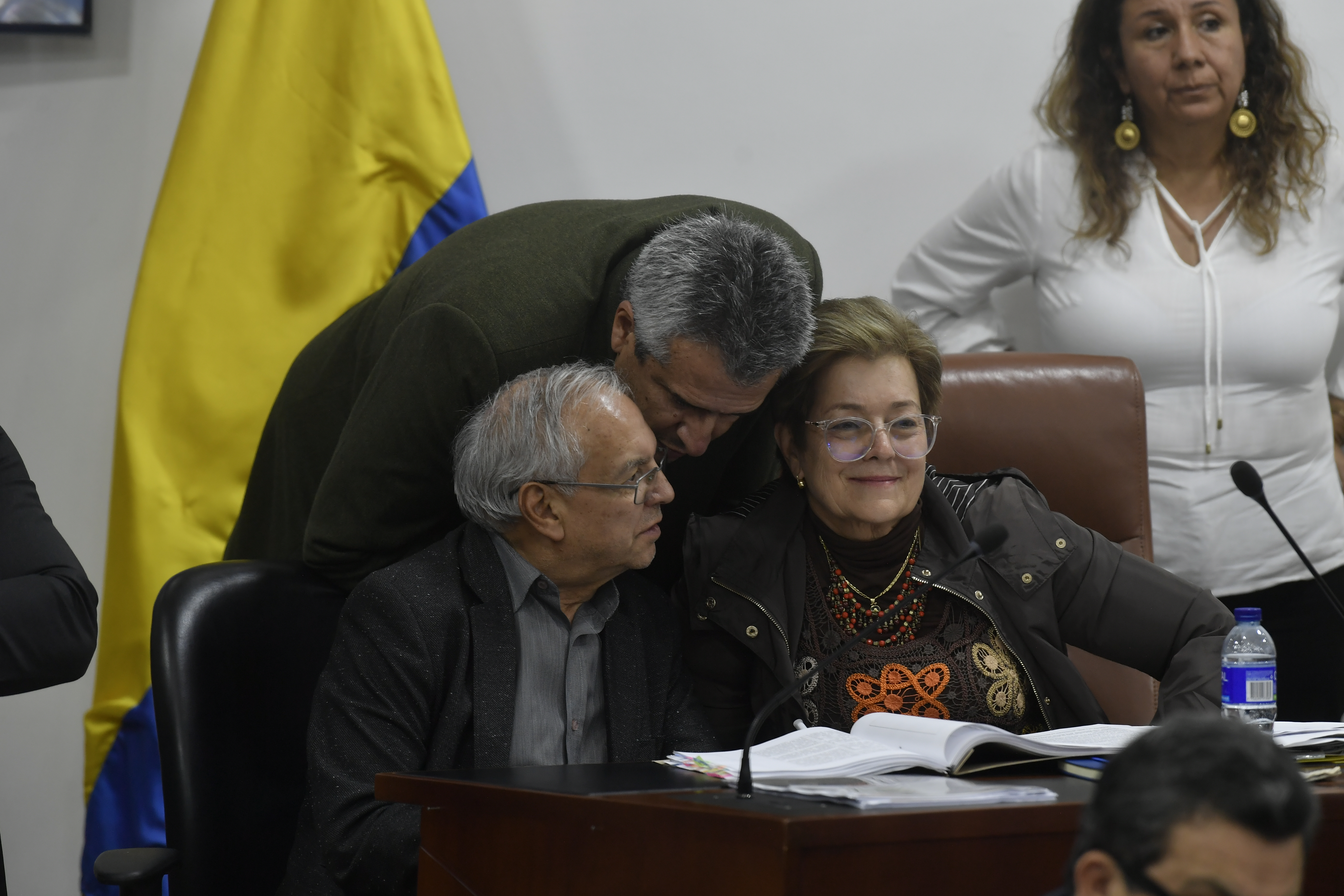 Debate en que fue aprobada la reforma pensional en la Comisión Séptima de la Cámara de Representantes.