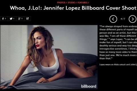 Jennifer Lopez se niega al retoque de photoshop