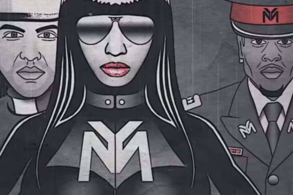 Nicki Minaj en el video "Only".