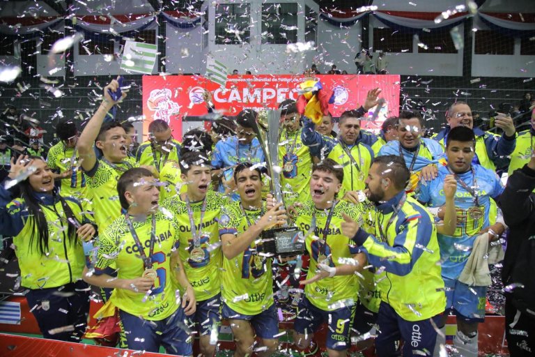 Colombia, campeón del Mundial Sub-17 de Fútbol de Salón