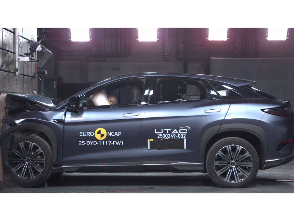 El BYD Sealion 7 alcanza la máxima calificación en seguridad, según Euro NCAP
