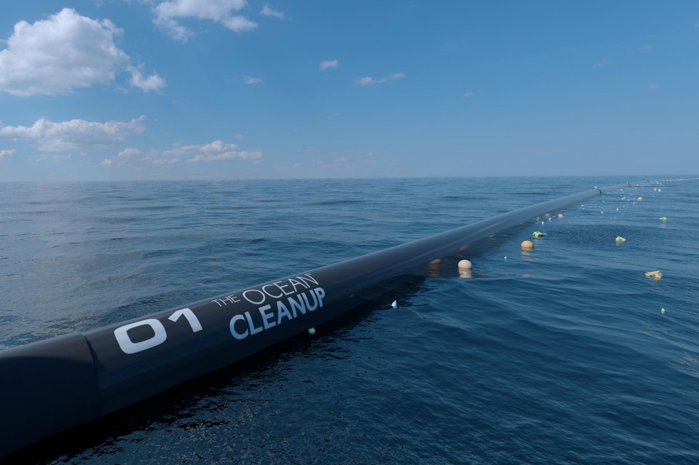 La barrera fue lanzada en la costa de San Francisco, Estados Unidos, en septiembre de 2018. / The Ocean Clean Up