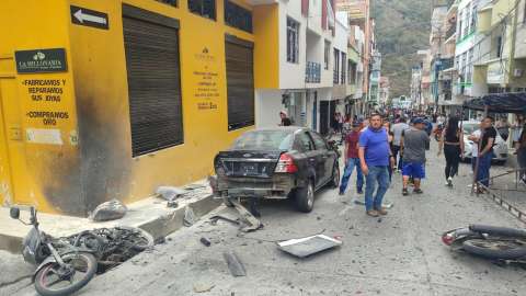 Explosión de motobomba dejó dos heridos en Samaniego (Nariño)