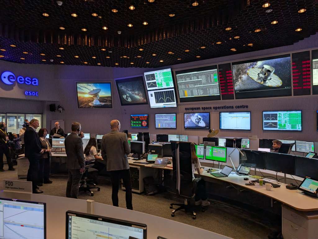 DARMSTADT (ALEMANIA), 27/03/2025.-La Agencia Espacial Europea (ESA) ha apagado su nave espacial Gaia tras más de una década recopilando datos, que se han utilizado y se siguen usando para desentrañar los secretos de la Vía Láctea. EFE/ ESA SÓLO USO EDITORIAL / SÓLO DISPONIBLE PARA ILUSTRAR LA NOTICIA QUE ACOMPAÑA (CRÉDITO OBLIGATORIO)
