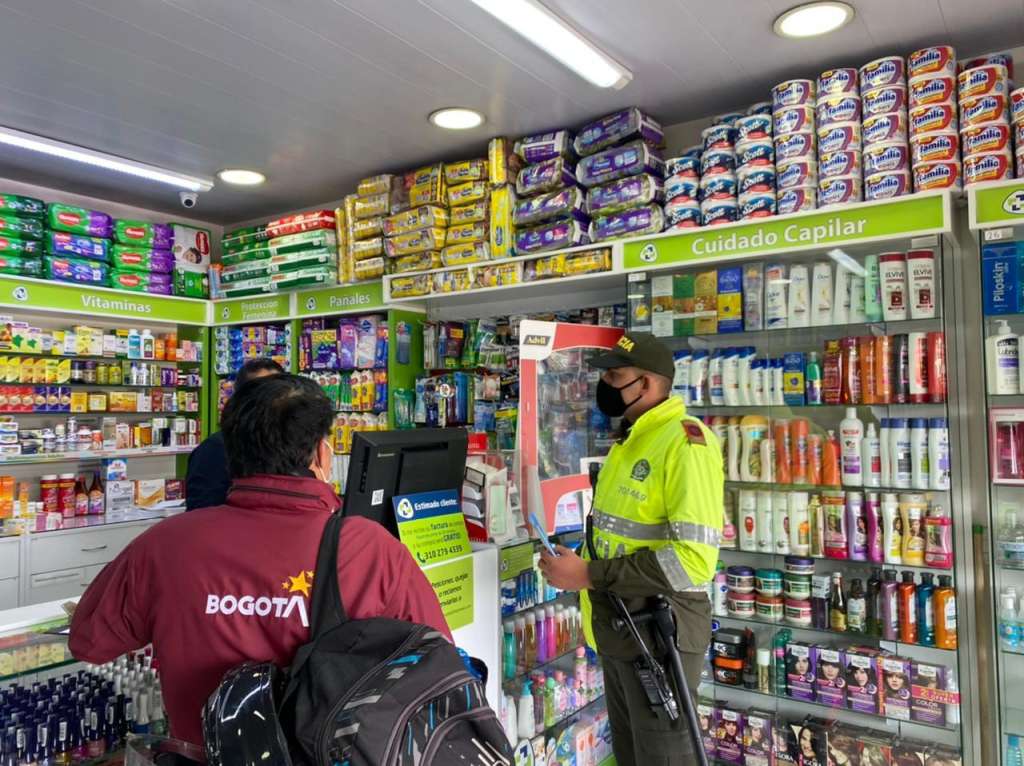 El hurto a comercios en Bogotá a reducido 37 % durante 2021