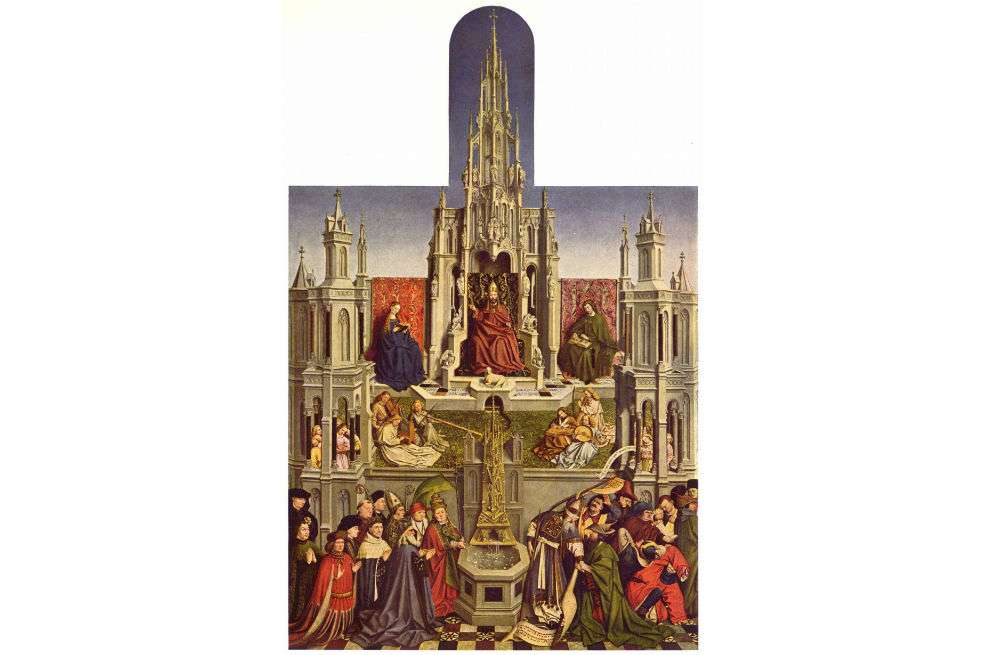 La primera documentación conocida referida a "La fuente de la gracia" la sitúa como un regalo de Enrique IV al monasterio jerónimo de Santa María del Parral (Segovia, centro de España) antes de 1454. / Cortesía