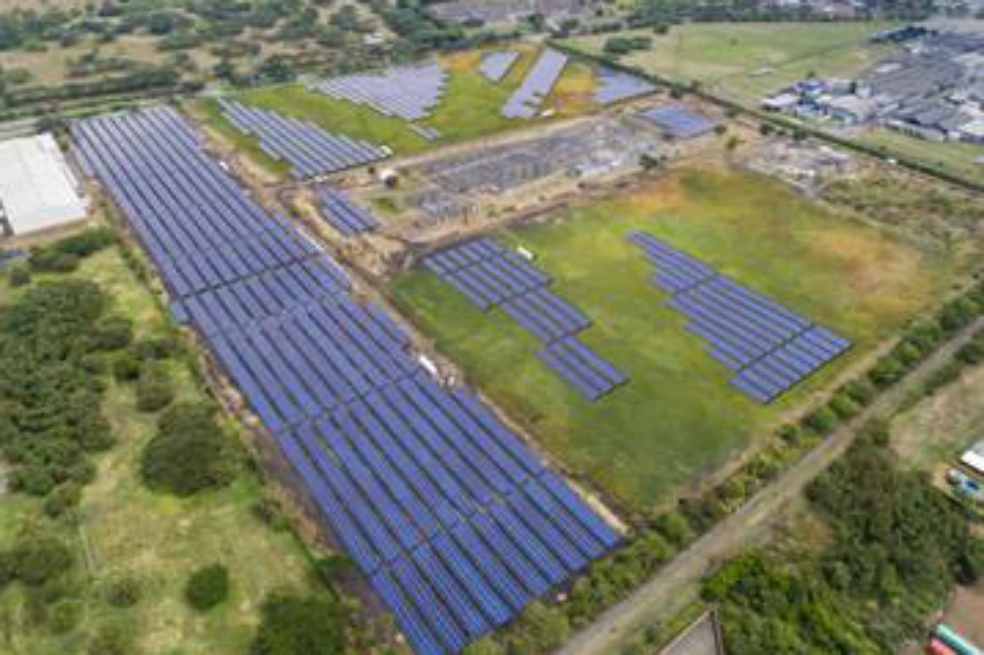 Planta solar de Celsia en Yumbo (Valle del Cauca). / Celsia