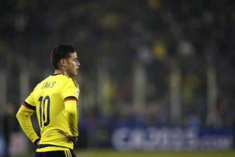 James Rodríguez no se recuperó de la lesión y fue descartado para partido contra Uruguay