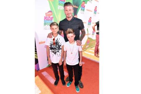 David Beckham, paciente con el éxito de sus hijos en el fútbol