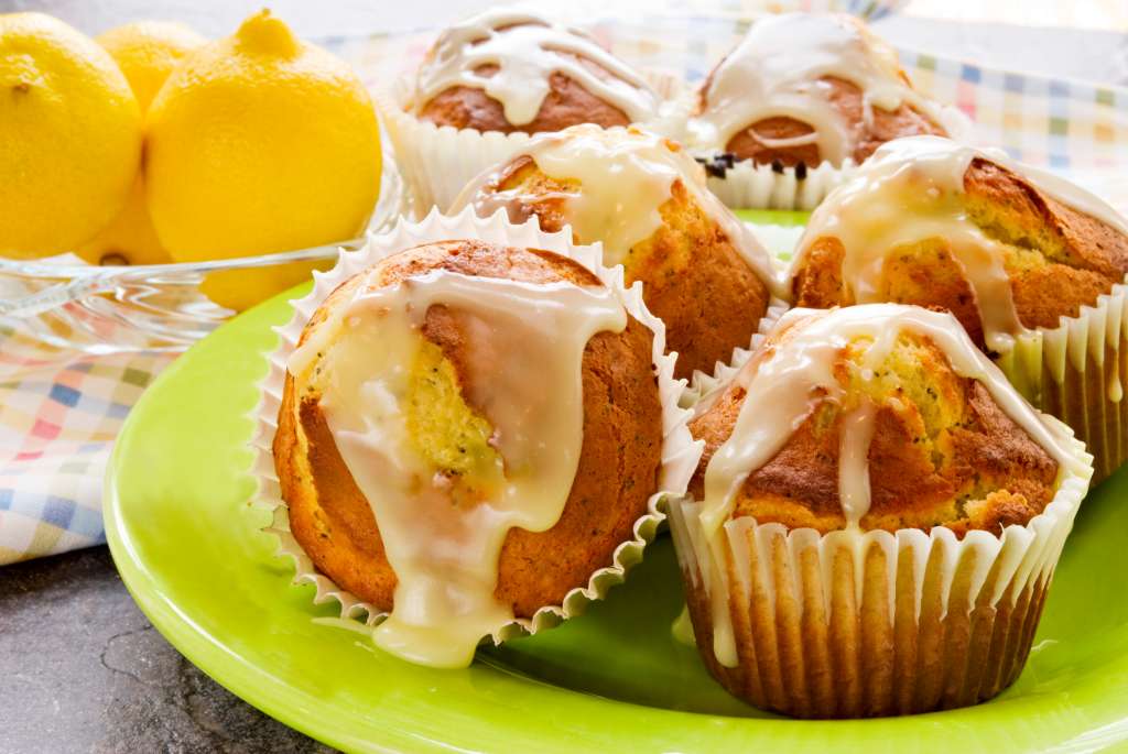 Muffins de limón