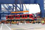 El primer tren del Metro de Bogotá ya está en Colombia