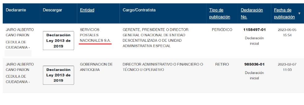 Jairo Alberto Cano Pabón fue el gerente de campaña del senador Juan Felipe Lemos.