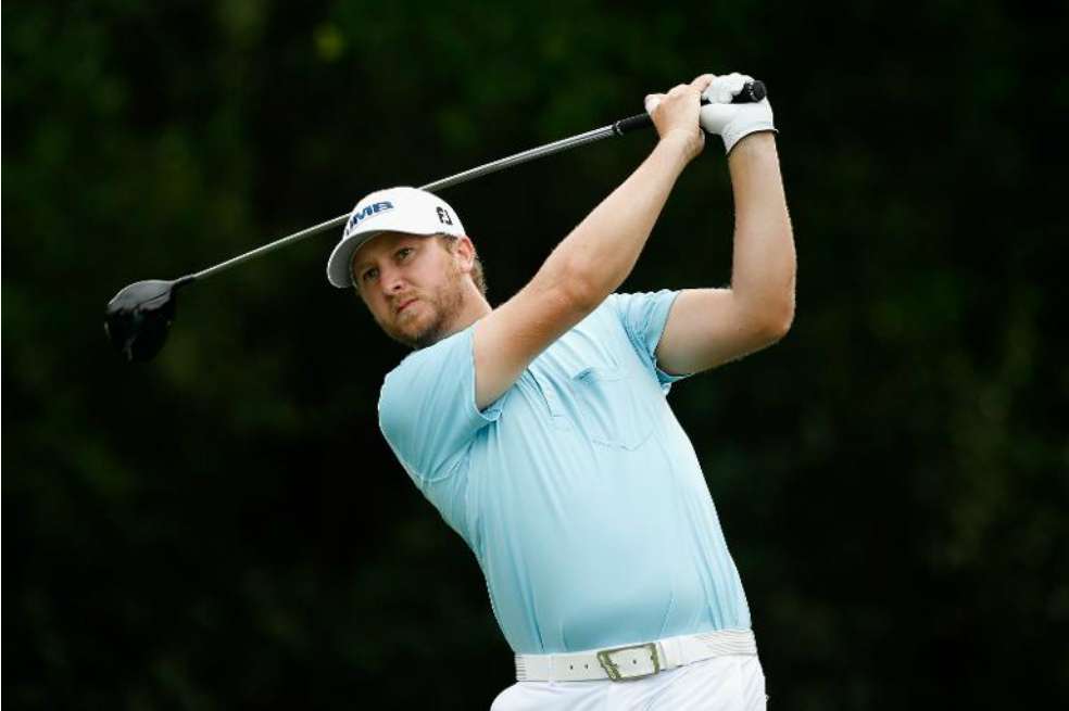 El golfista estadounidense Brice Garnett. / AFP