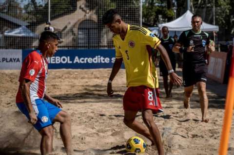 Colombia debutó con victoria en la Copa América de fútbol playa