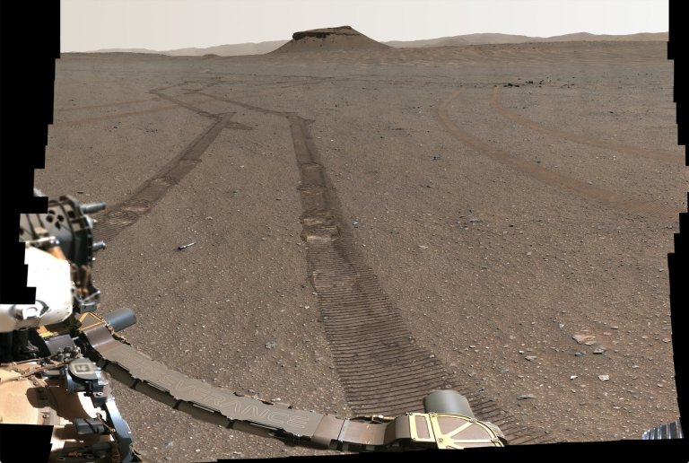 Perseverance, el róver que explora Marte, tomó más de 300 fotos de ese planeta