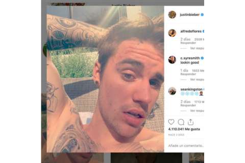 Justin Bieber estrena piercing y un protector de diamantes para los dientes