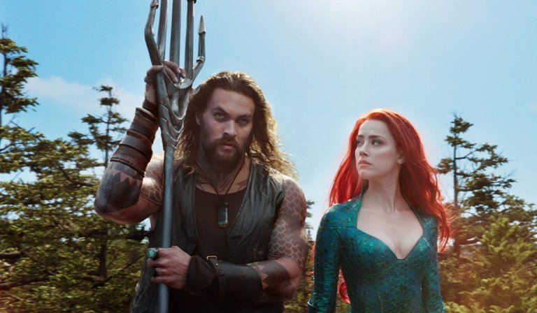 Jason Momoa defendió a Amber Heard para seguir en “Aquaman 2″