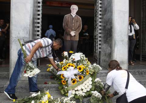 Gobierno decreta luto de tres días por la muerte de Fernando Botero