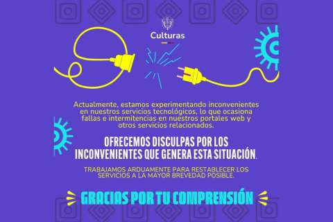 Ministerio de las Culturas reporta fallas en sus canales digitales desde hace tres días