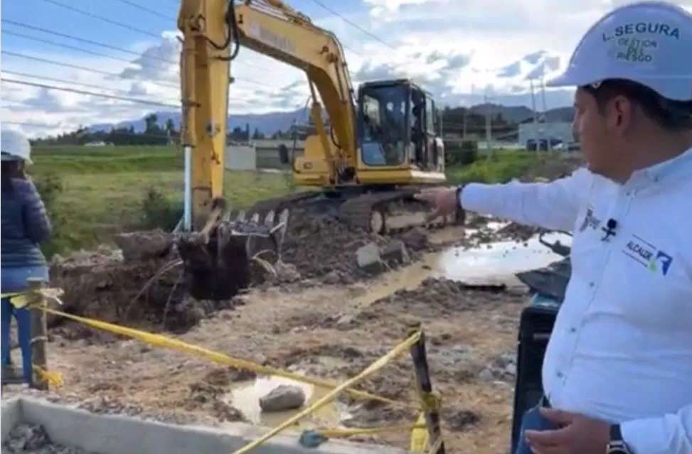 Es el séptimo daño que se presenta en la red de acueducto en los últimos dos años.