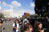En fotos: los independentistas catalanes estallan tras la condena de sus líderes