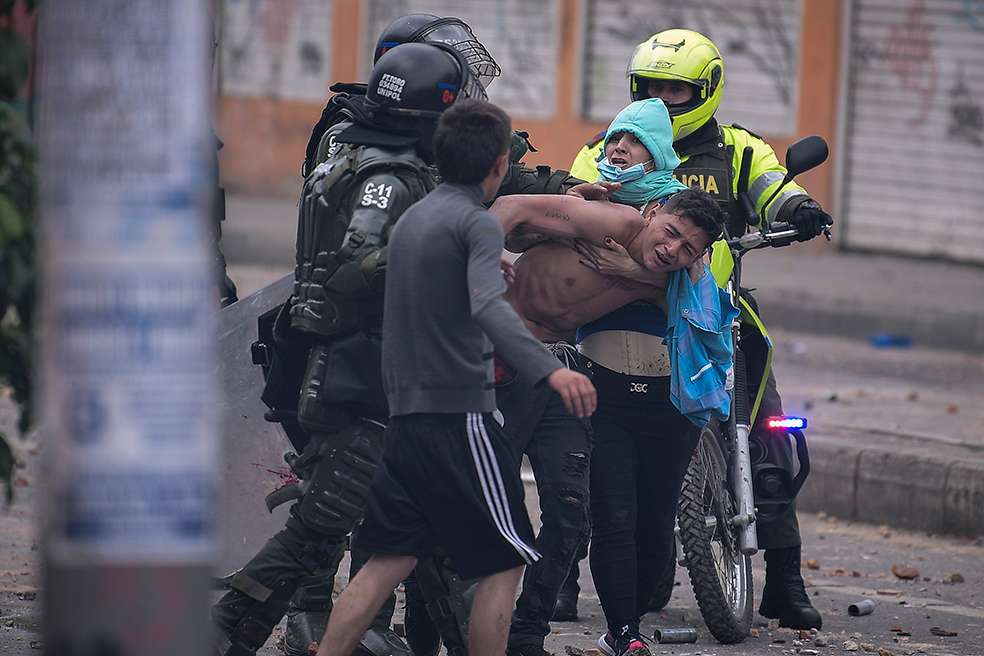 Por los hechos de violencia en algunos sectores de Bogotá, Enrique Peñalosa decretó el toque de queda. / Mauricio Alvarado - El Espectador