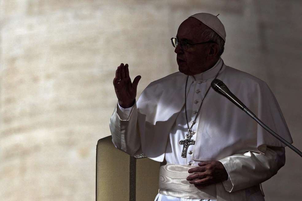 El papa Francisco durante una celebración en el Vaticano esta semana. / EFE