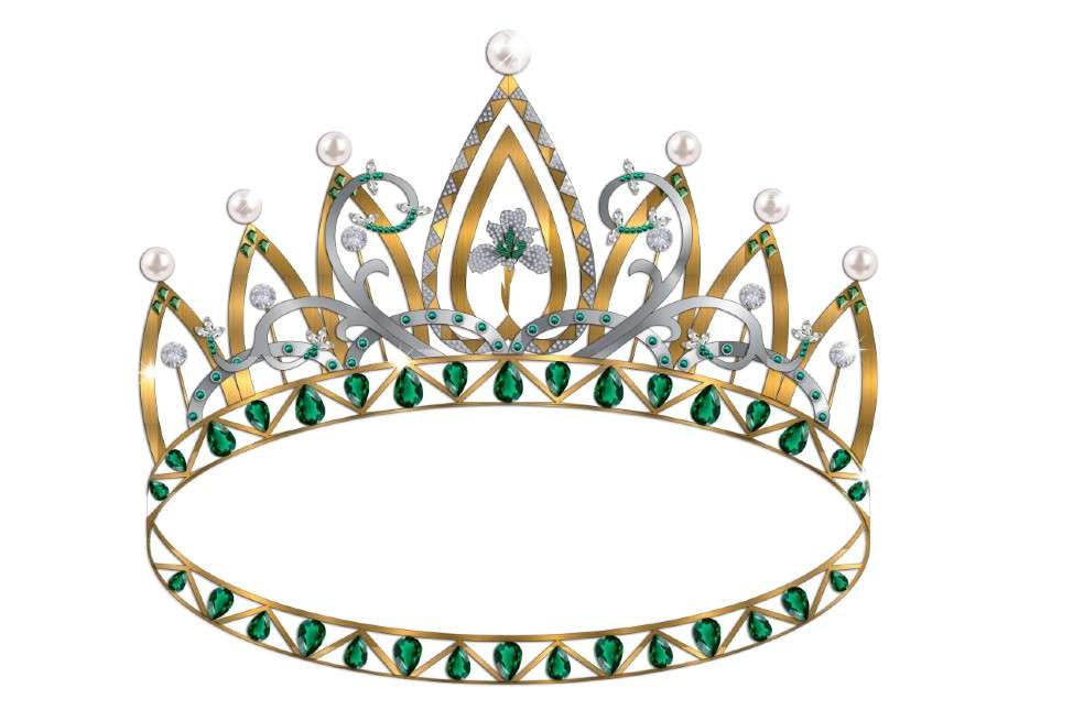 Corona Renacer de mi Tierra de Danith Muriel, finalista Miss Universe COlombia.