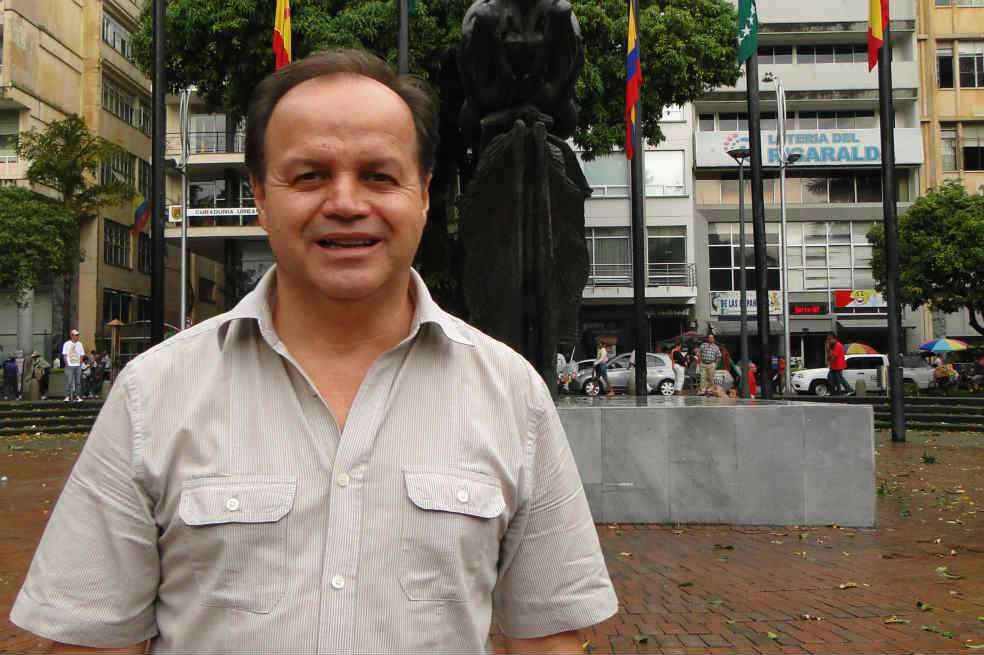 Alonso Zapata visitó Pereira antes de representar a Risaralda en los Juegos Nacionales 2012. / Cortesía